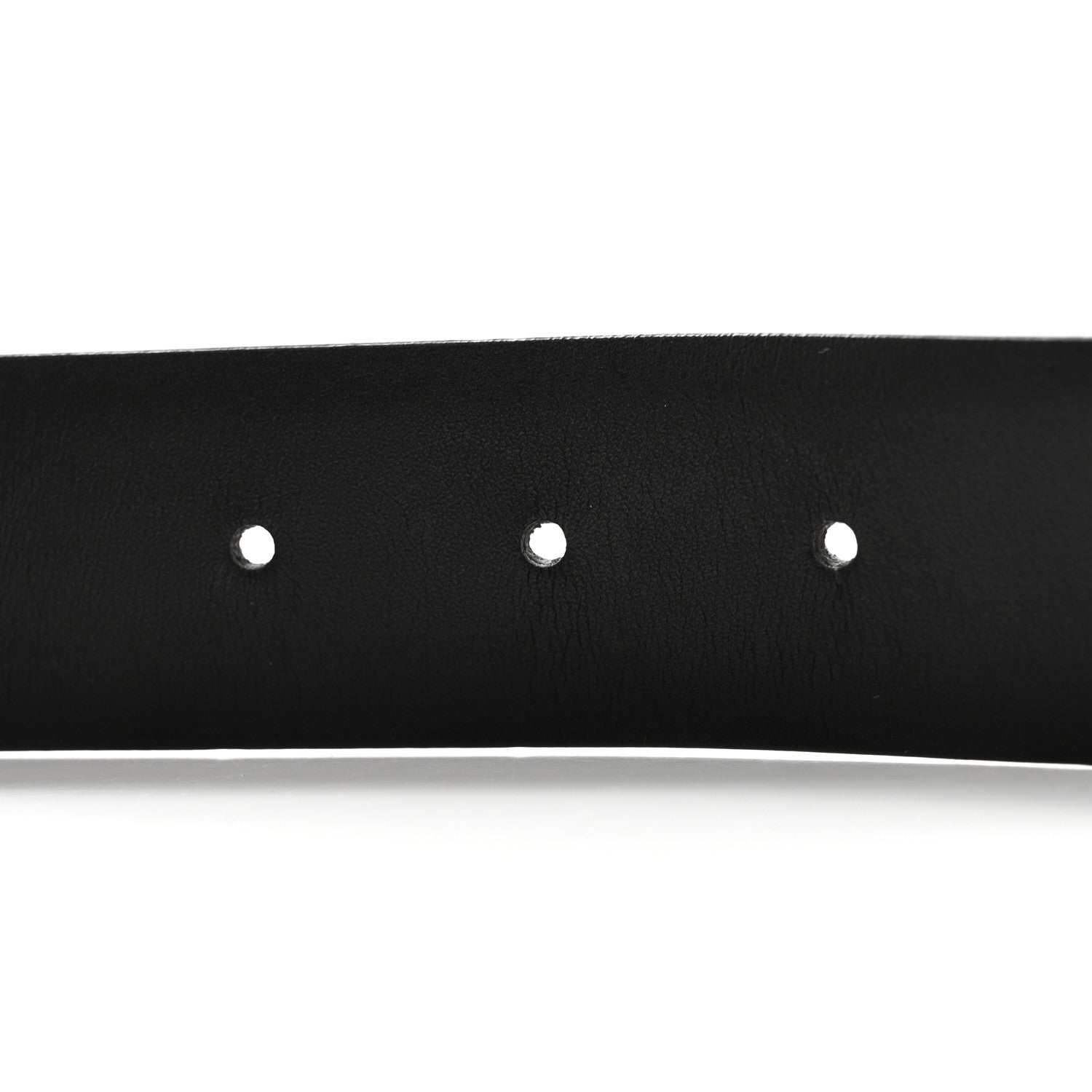 Chanel Calfskin Crystal Pearl CC Belt 85 34 Black Silver 4 of 8