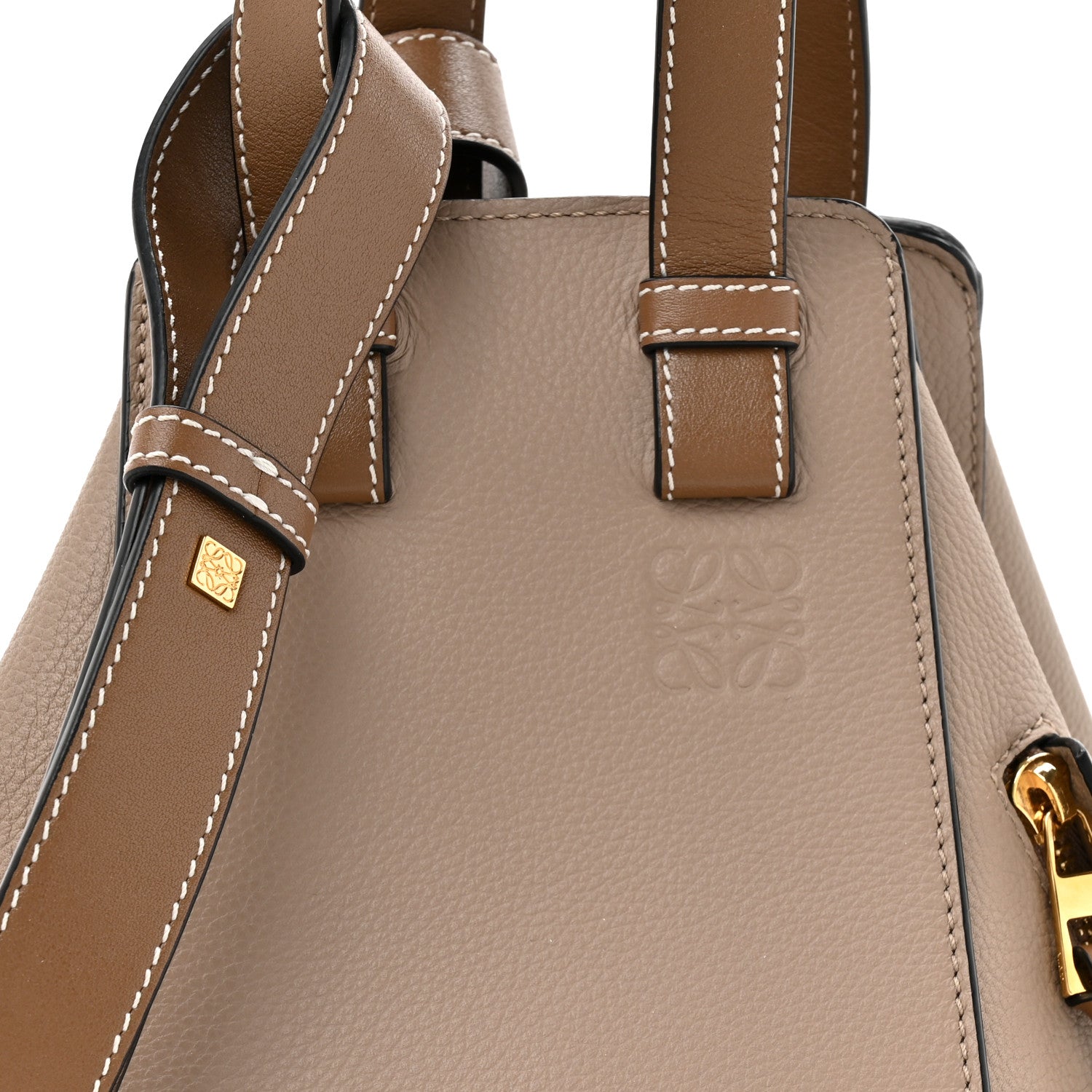 Loewe Calfskin Small Hammock Shoulder Bag Sand Mink 8 of 10