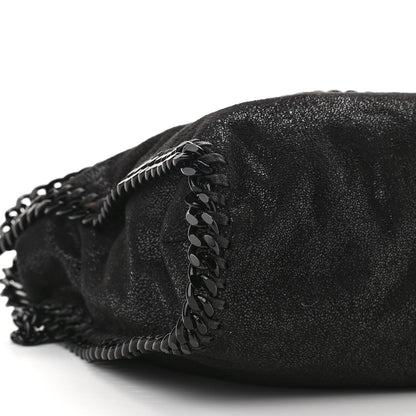 Stella McCartney Shaggy Deer Falabella Fold Over Tote Black 8 of 9