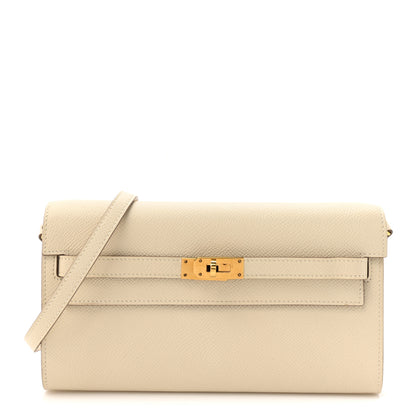 Hermes Epsom Kelly Wallet To Go Craie 1 of 13