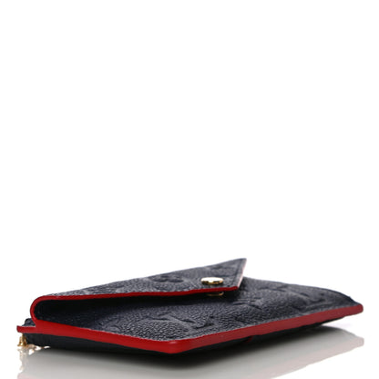 Louis Vuitton Empreinte Recto Verso Card Holder Marine Rouge 4 of 11
