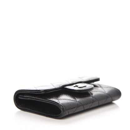 Chanel Caviar Quilted Flap Card Holder Black 4 of 8