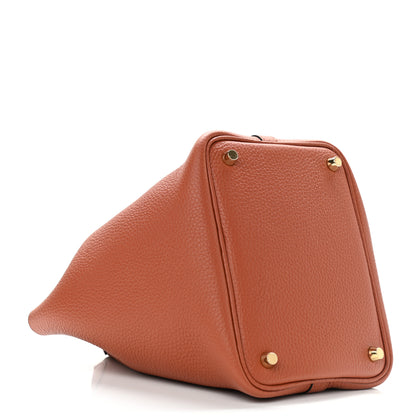 Hermes Taurillon Clemence Picotin Lock 18 PM Cuivre 4 of 11
