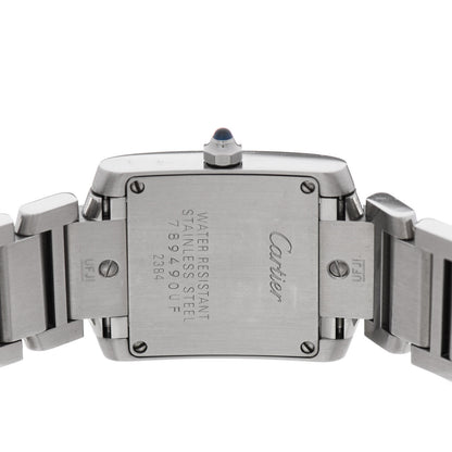 Cartier Stainless Steel 20mm Tank Francaise Quartz Watch 4 of 4