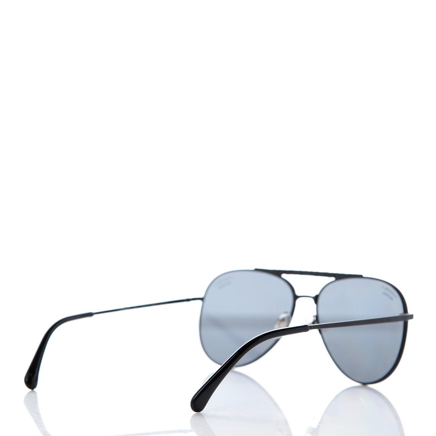 Aviator Metallic Pilot Sunglasses 4231 Black