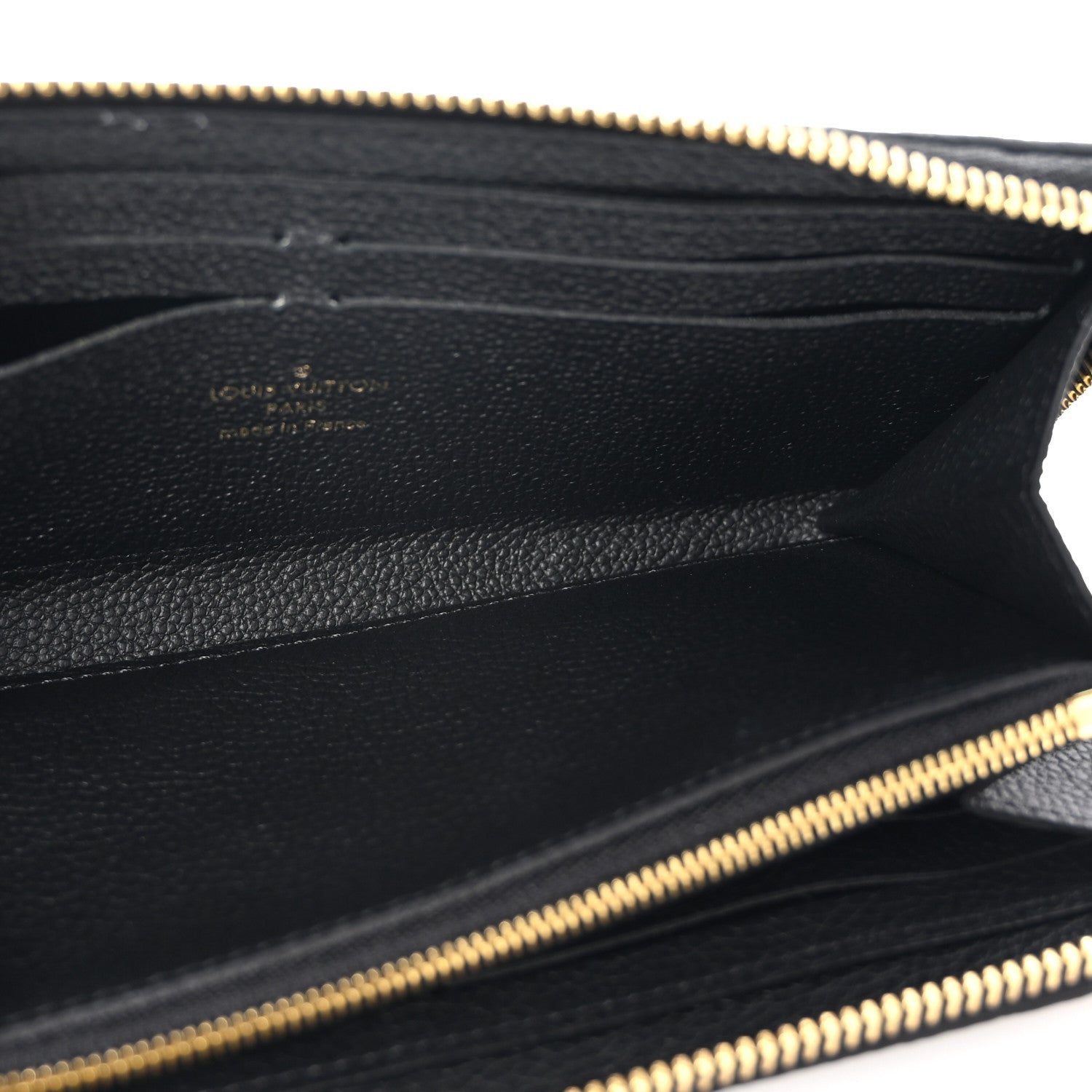 Louis Vuitton Empreinte Clemence Wallet Black 5 of 6