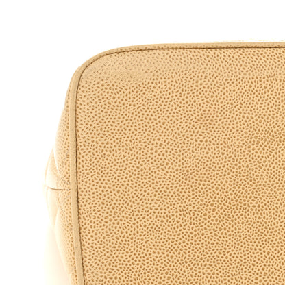 Chanel Caviar Quilted Medallion Tote Beige 14 of 14