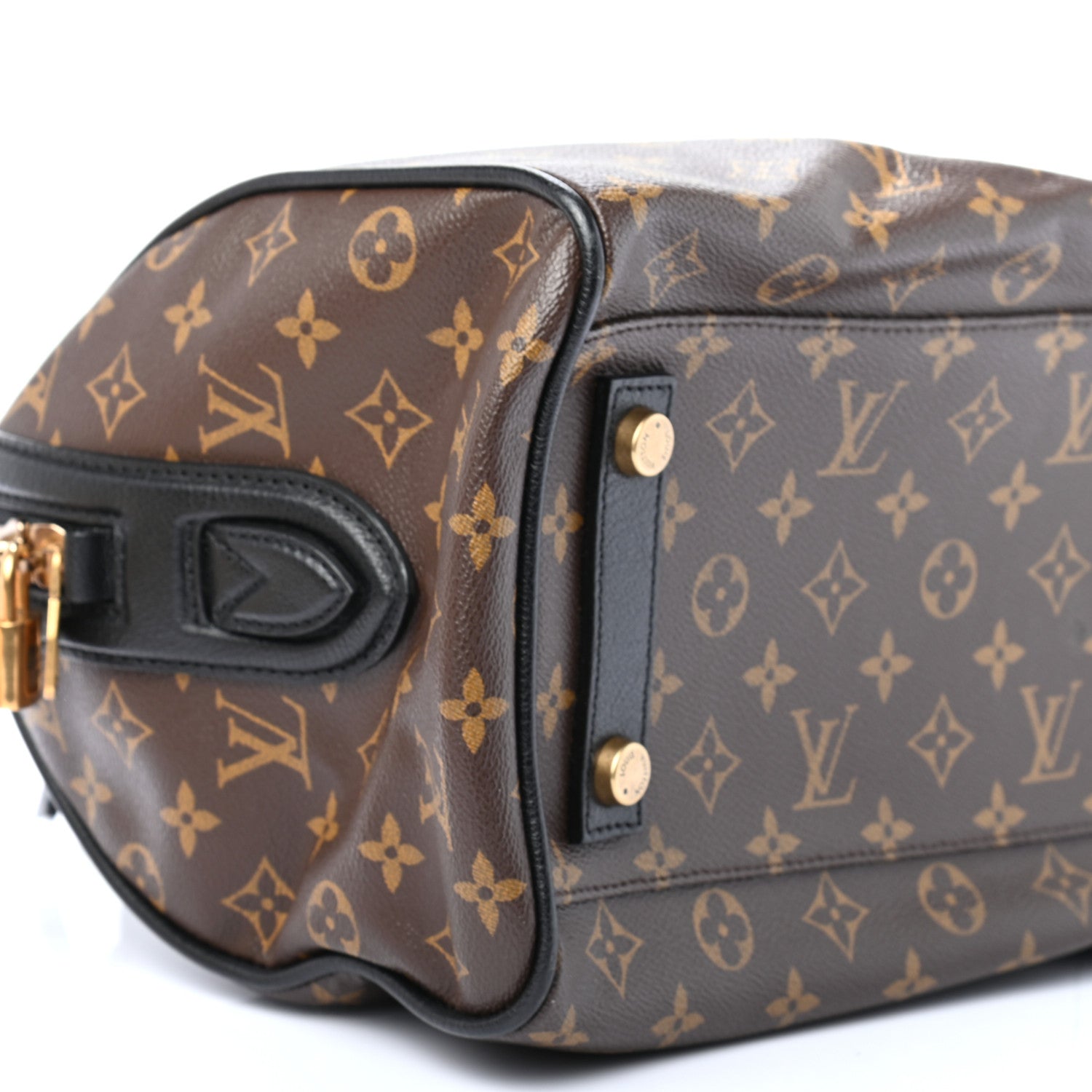 Louis Vuitton Monogram Golden Arrow Speedy Black 7 of 8