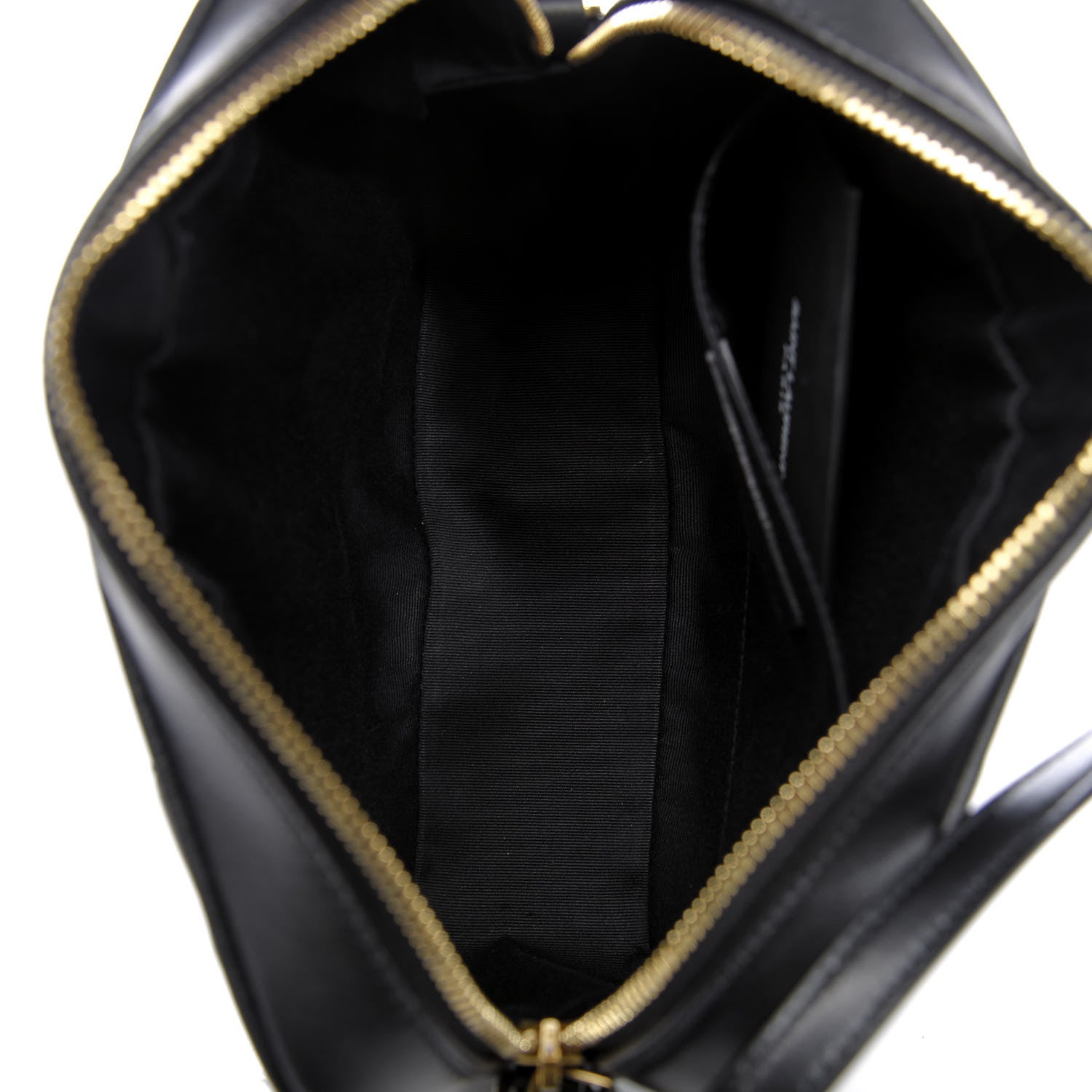 Saint Laurent Calfskin Matelasse Monogram Lou Camera Bag Black 5 of 9