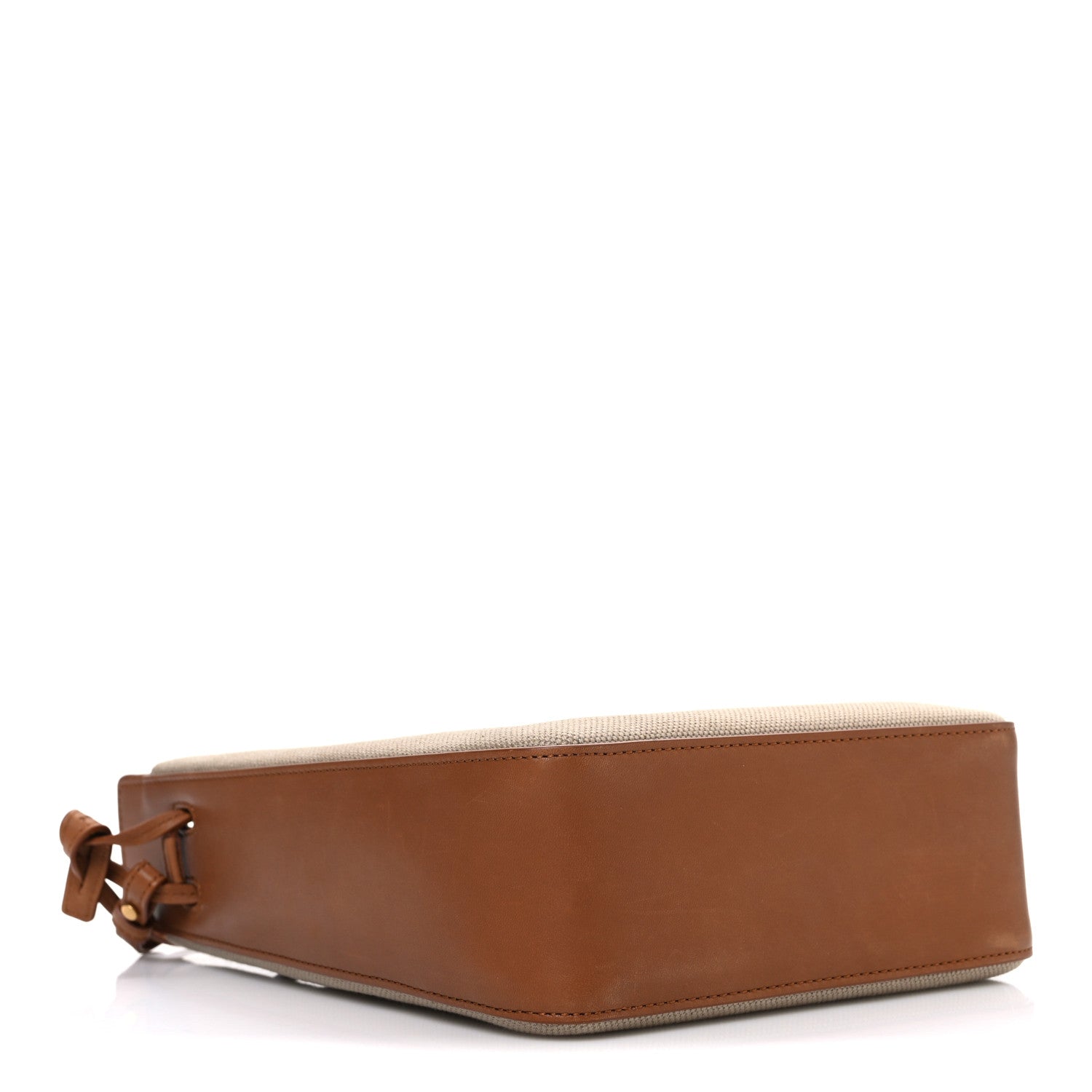 Saint Laurent Canvas Small Bucket Bag Desert Dust Brick 4 of 10