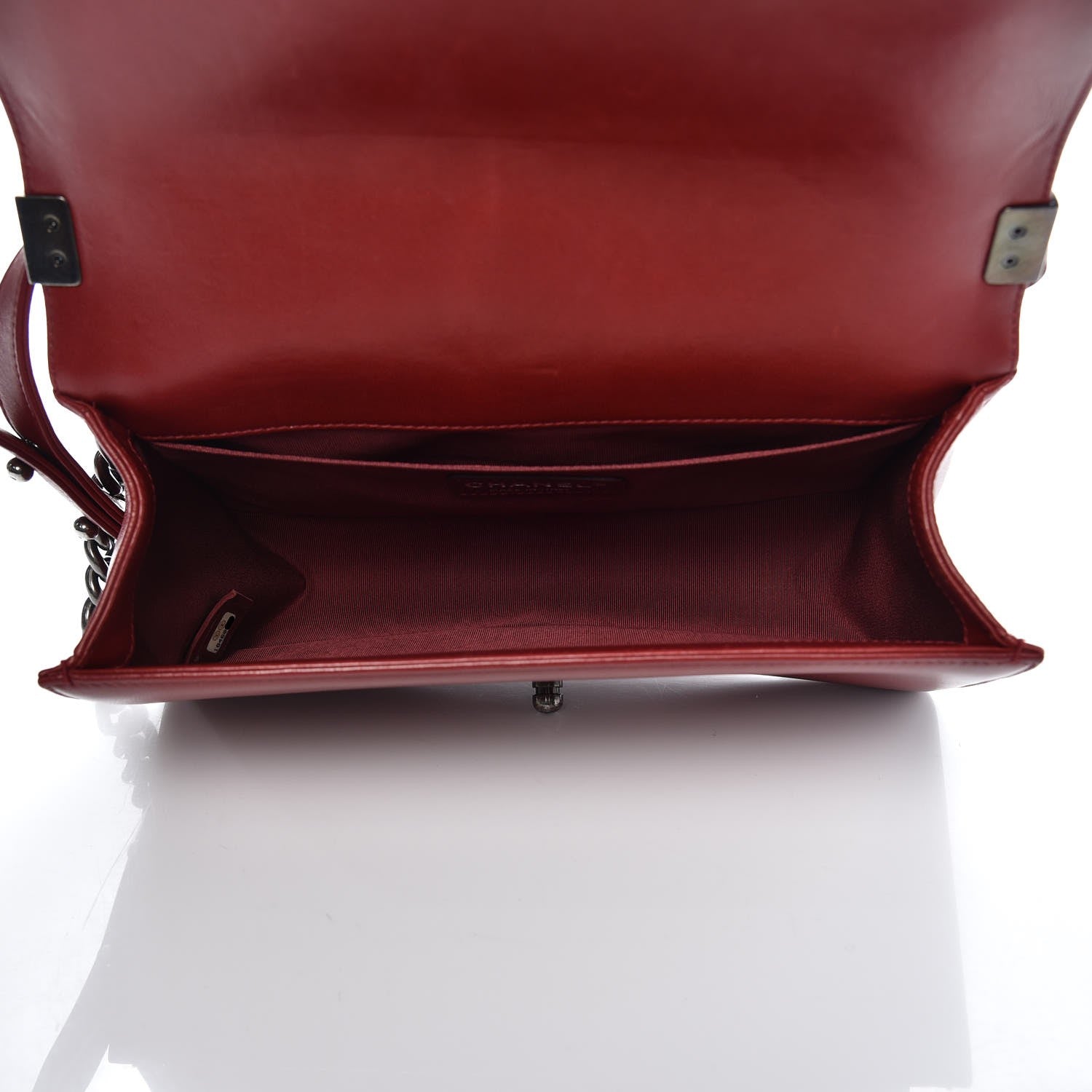 Chanel Lambskin Quilted Medium Boy Flap Red 5 of 11