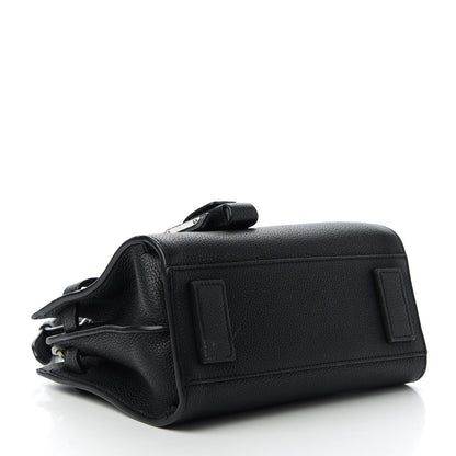 Saint Laurent Grained Calfskin Nano Sac De Jour Souple Black 4 of 10