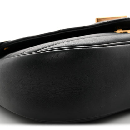 Louis Vuitton Calfskin New Wave Chain MM Black 8 of 12