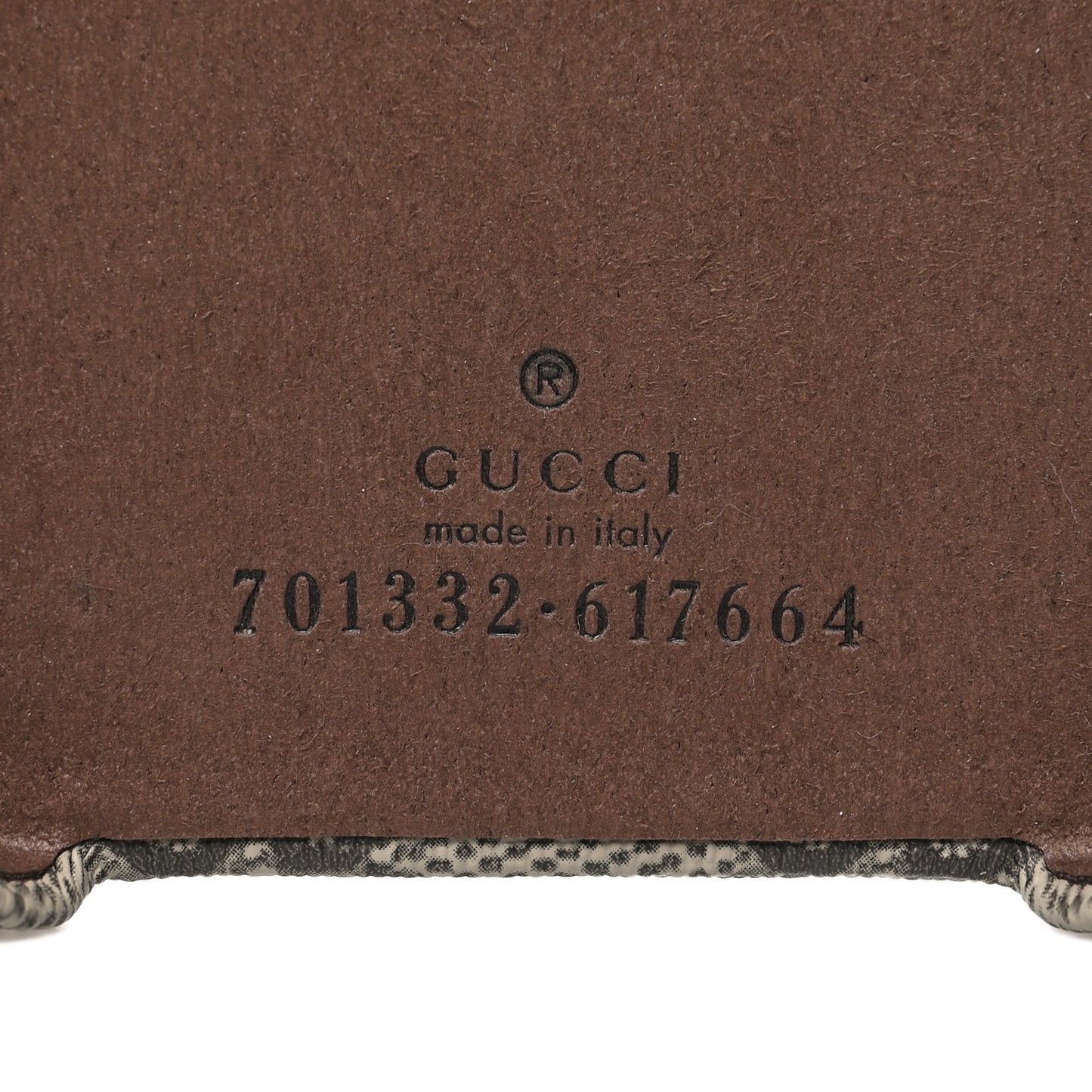 GG Supreme Monogram Ophidia iPhone 13 Pro Phone Case Brown