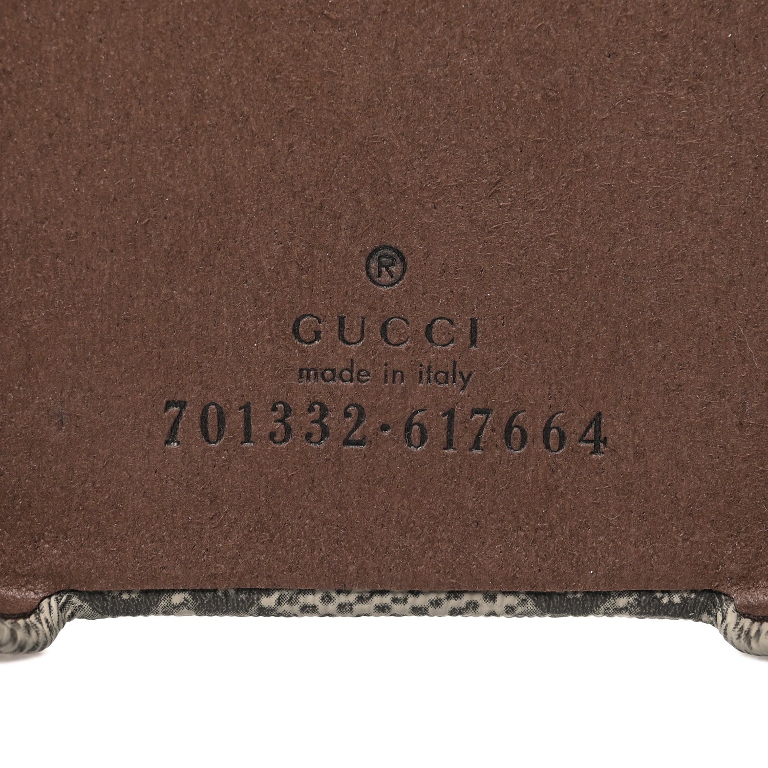 Gucci GG Supreme Monogram Ophidia iPhone 13 Pro Phone Case Brown 5 of 10