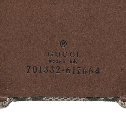 Gucci GG Supreme Monogram Ophidia iPhone 13 Pro Phone Case Brown 5 of 10
