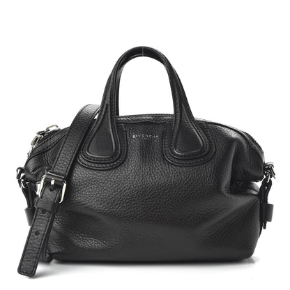 Givenchy Waxed Calfskin Micro Nightingale Black 1 of 10