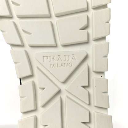 Prada Re-Nylon Gabardine Triangle Logo Double Wheel 50mm Sneakers 38.5 Black 7 of 8