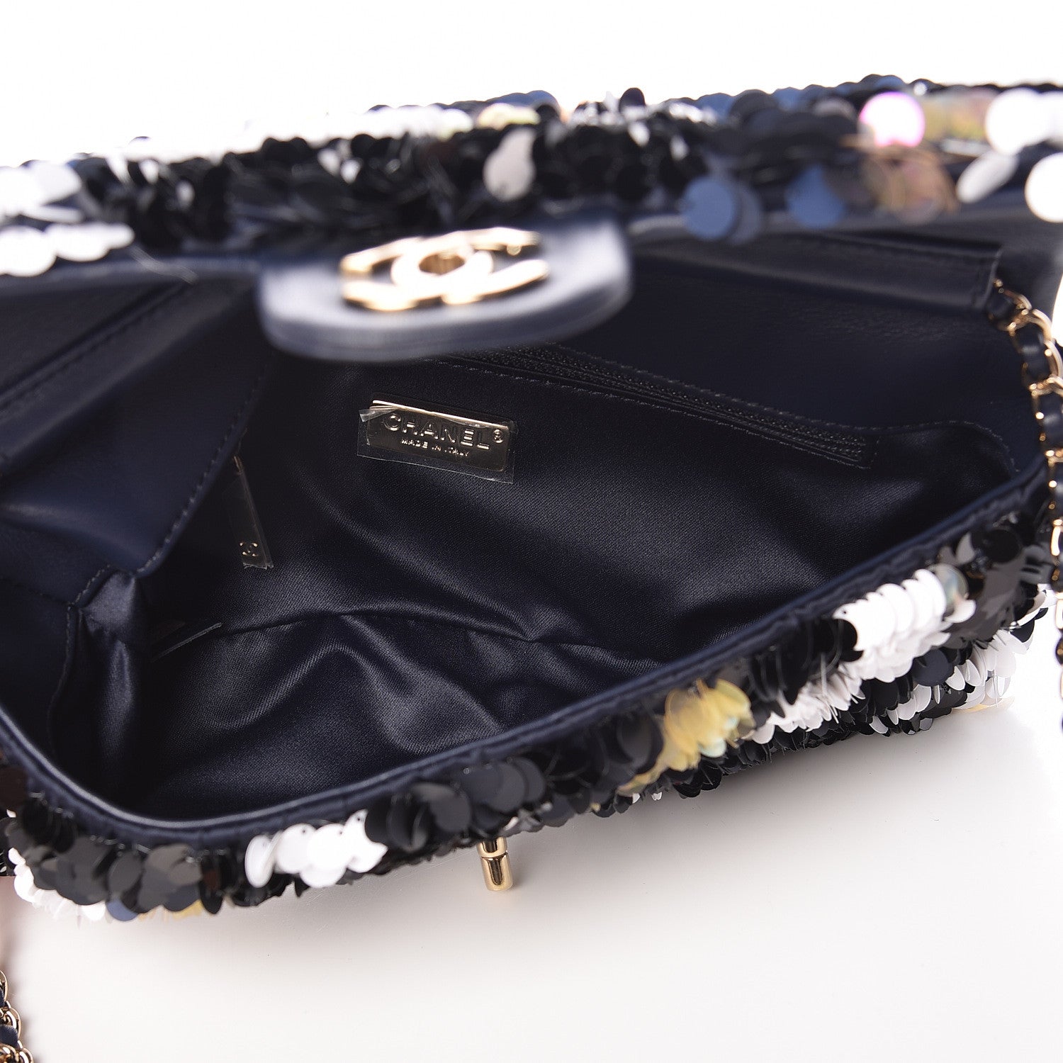 Chanel Sequin East West Flap Multicolor 7 of 13