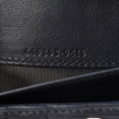 Gucci Microguccissima Continental Flap Wallet Navy 8 of 8