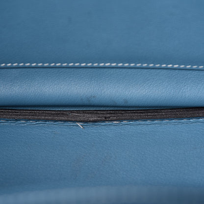 Hermes Swift Birkin 30 Blue Jean 9 of 22