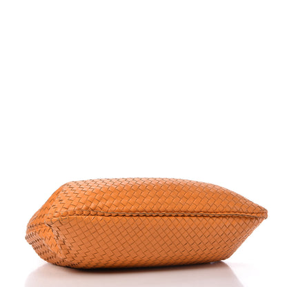 Bottega Veneta Nappa Intrecciato Large Veneta Hobo Orange 4 of 10