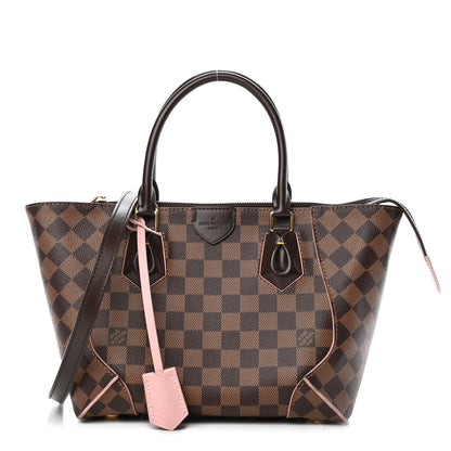 Louis Vuitton Damier Ebene Caissa Tote PM Rose Ballerine 1 of 4