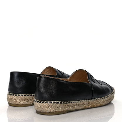 Chanel Lambskin CC Espadrilles 41 Black 4 of 9