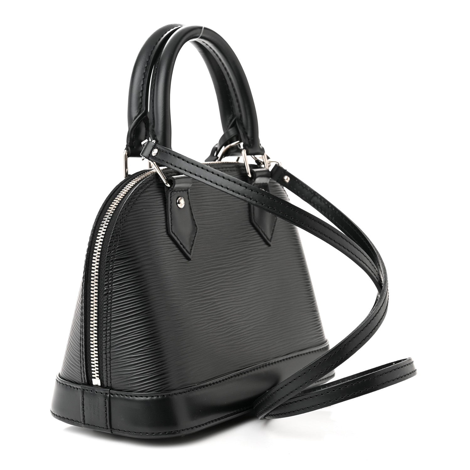 Louis Vuitton Epi Alma BB Black 3 of 11