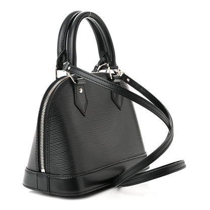 Louis Vuitton Epi Alma BB Black 3 of 11