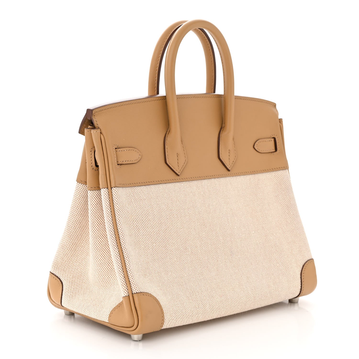 Hermes Toile H Swift Birkin 25 Chai 2 of 9