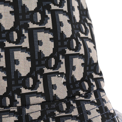 Christian Dior Oblique Jacquard Bucket Hat Blue 7 of 11