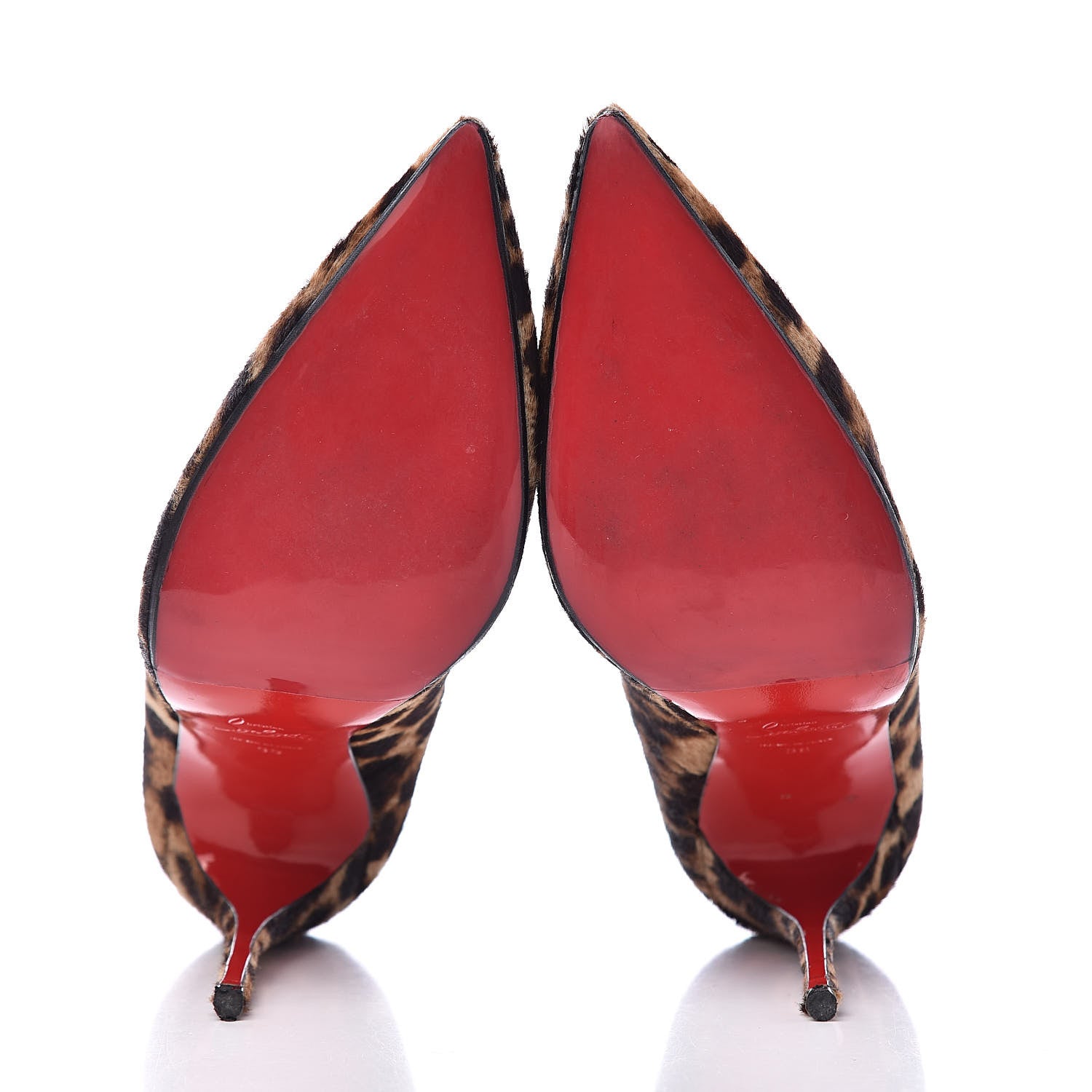Christian Louboutin Pony Hair So Kate 120 Pumps 39 Leopard Black 5 of 12