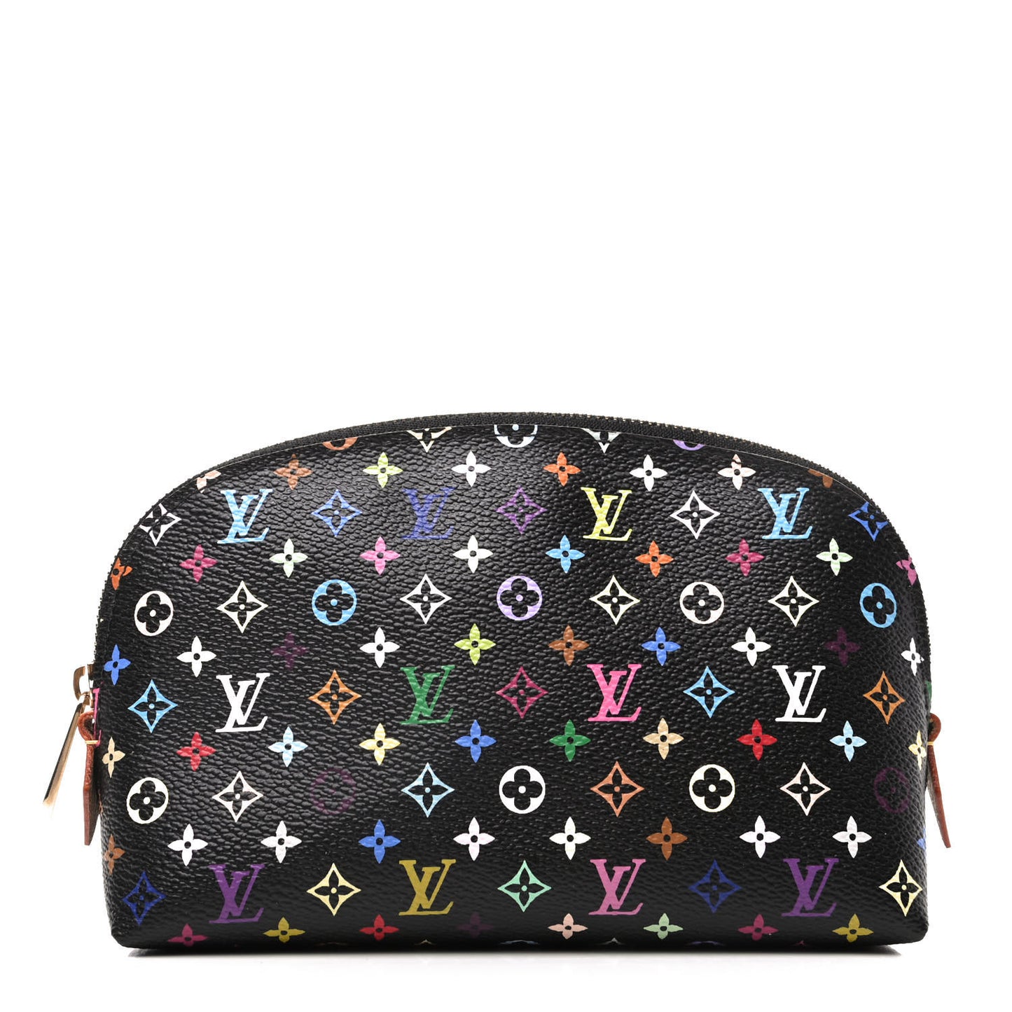 Monogram Multicolor Cosmetic Pouch Black Grenade