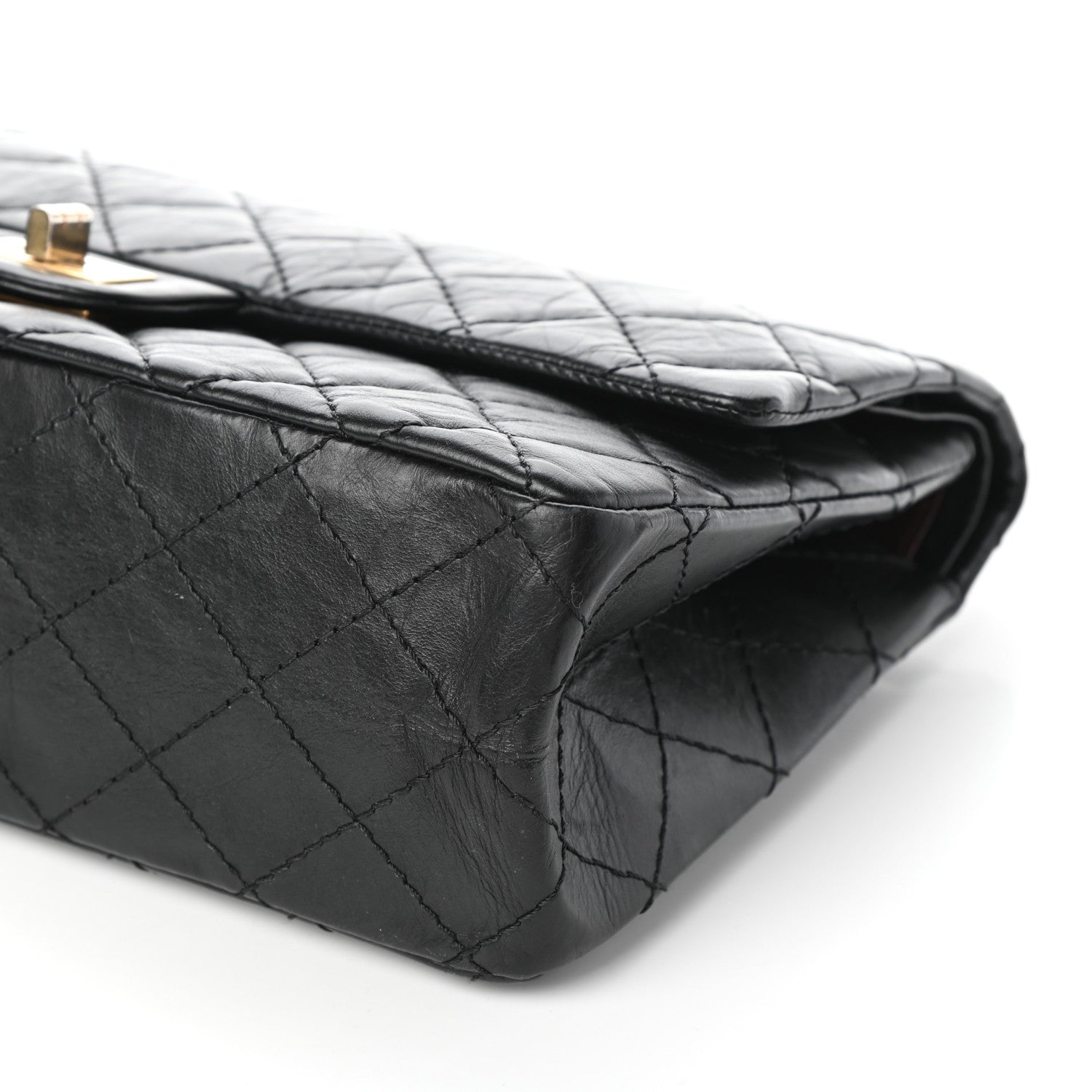 Chanel Aged Calfskin Quilted 2.55 Reissue 226 Flap Black 10 of 10