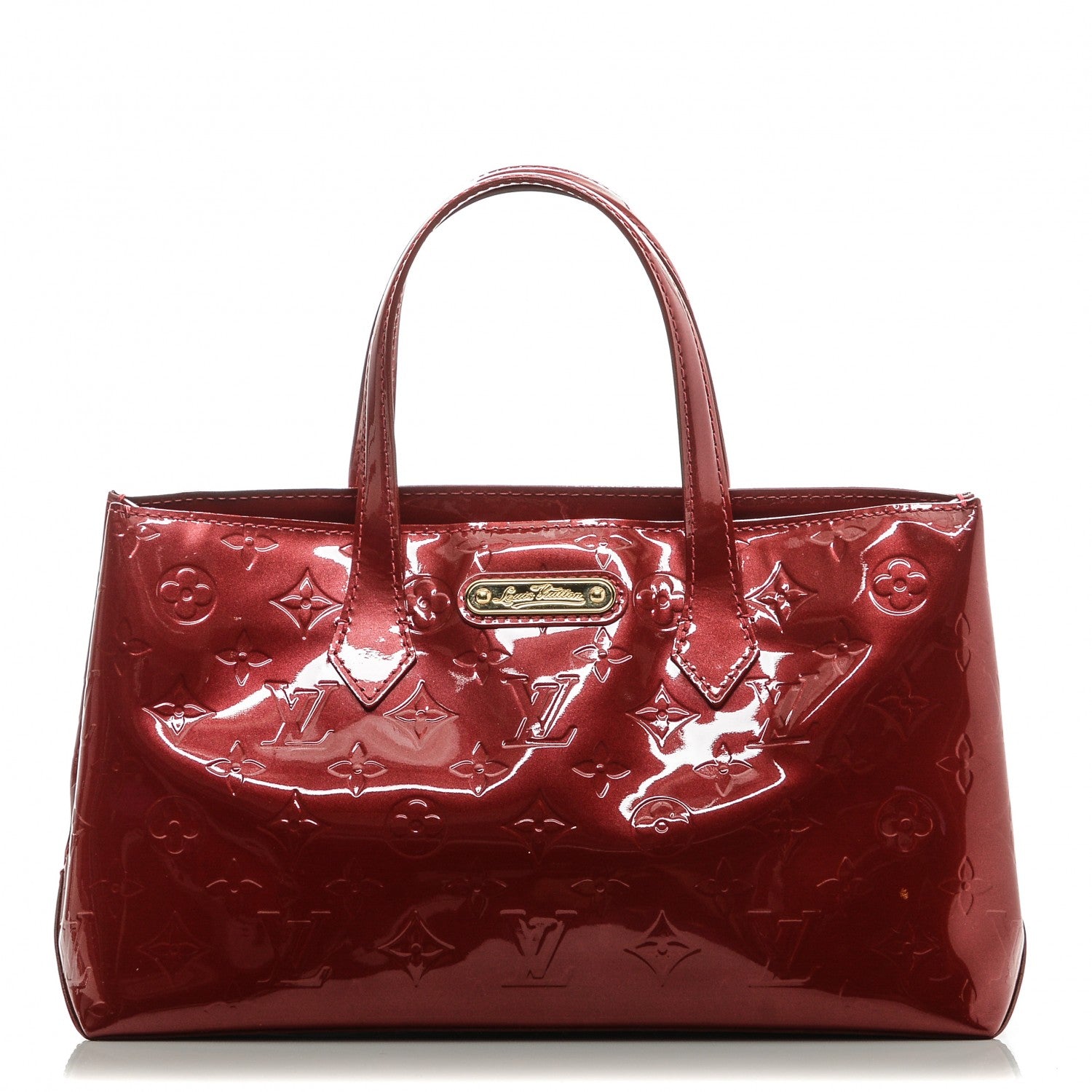 Louis Vuitton Vernis Wilshire PM Pomme D'Amour 1 of 6