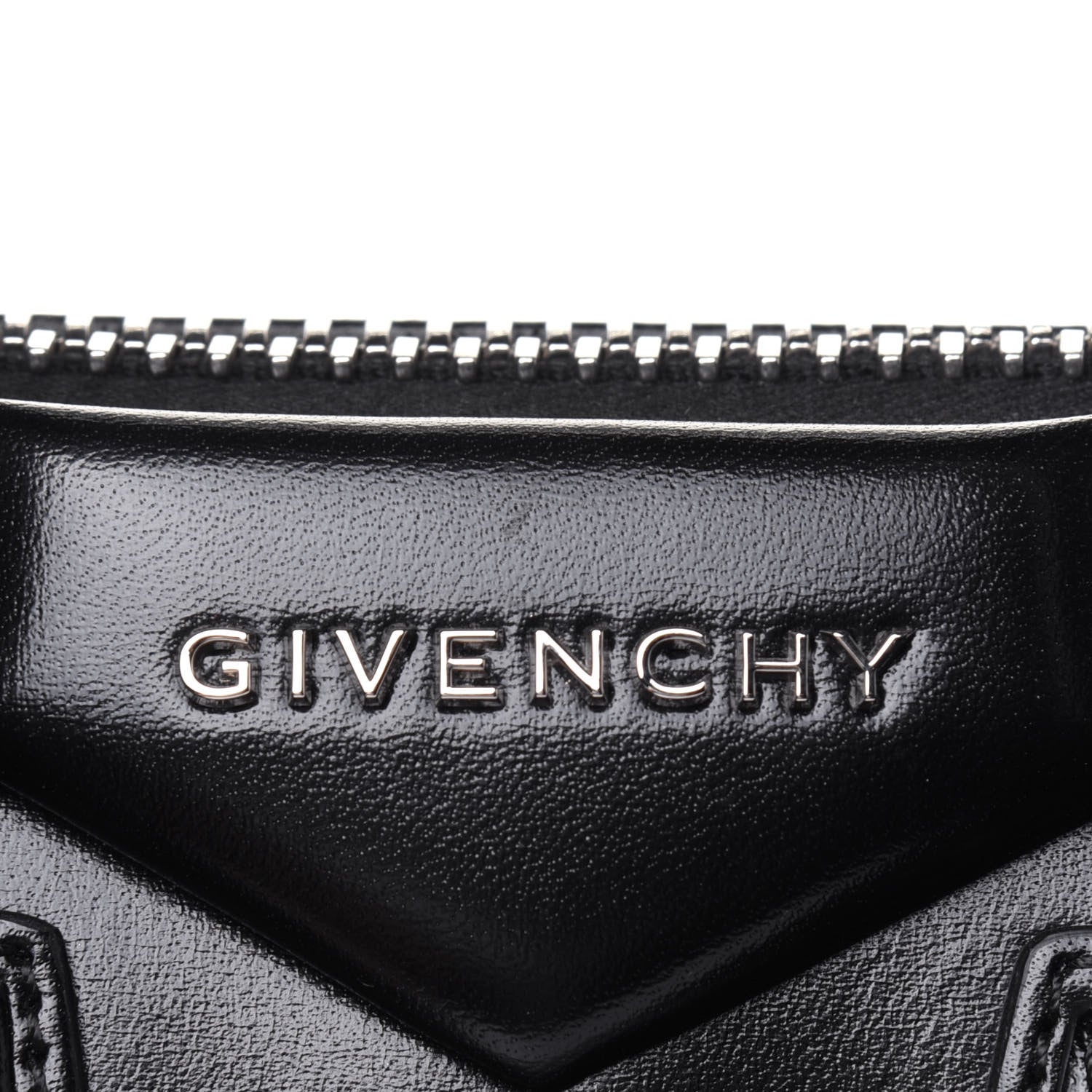 Givenchy Shiny Lord Calfskin Mini Antigona Black 12 of 13