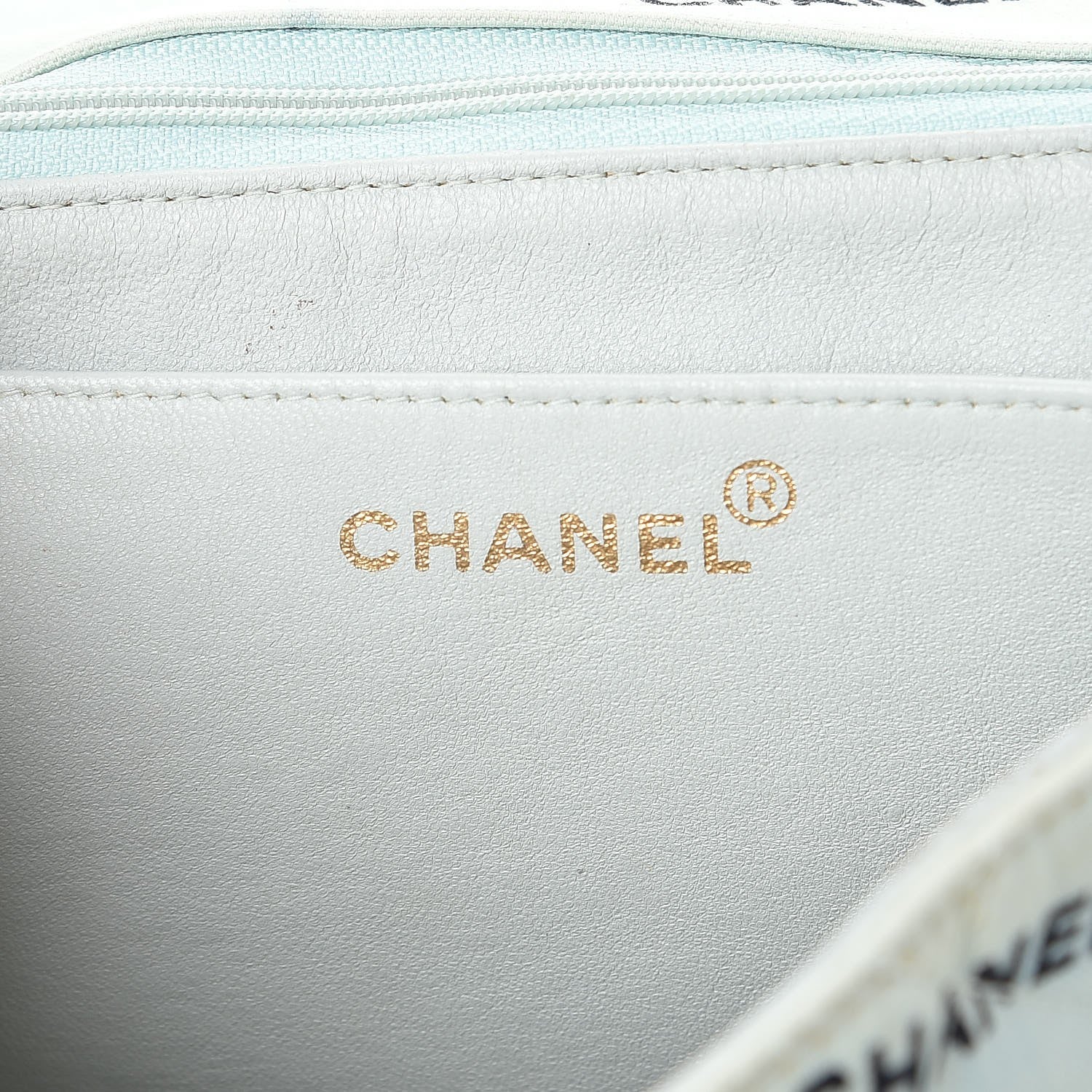 Chanel Canvas Quilted XL Jumbo Single Flap Green 6 of 24