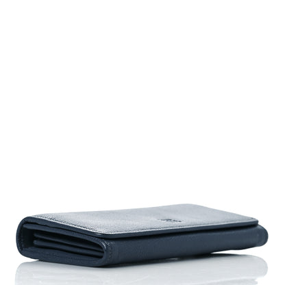 Loewe Goatskin Continental Wallet Navy 4 of 8
