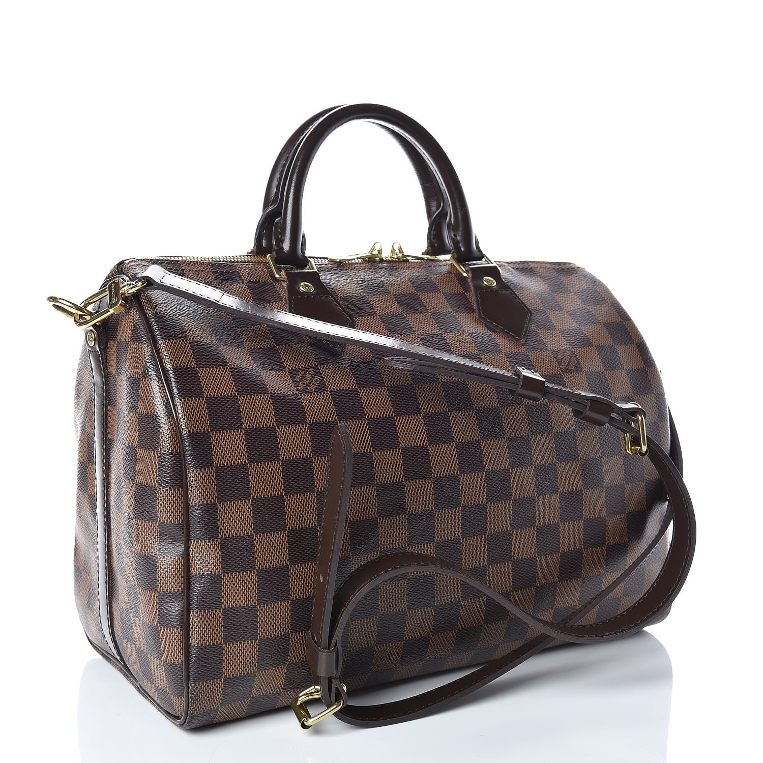 Louis Vuitton Damier Ebene Speedy Bandouliere 30 3 of 11