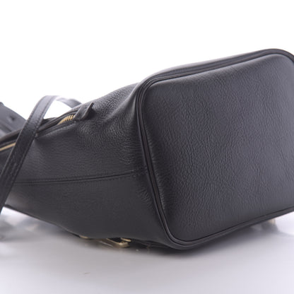 Chloe Suede Calfskin Small Faye Backpack Black 5 of 8