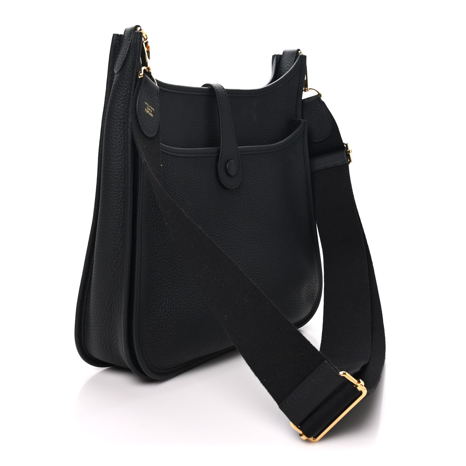 Hermes Taurillon Clemence Evelyne III PM Black 3 of 10