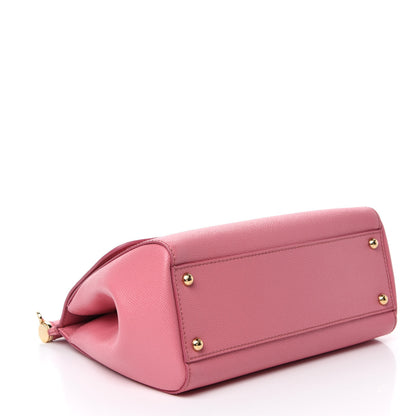 Dolce & Gabbana Dauphine Embellished Medium Miss Sicily Satchel Pink 5 of 11