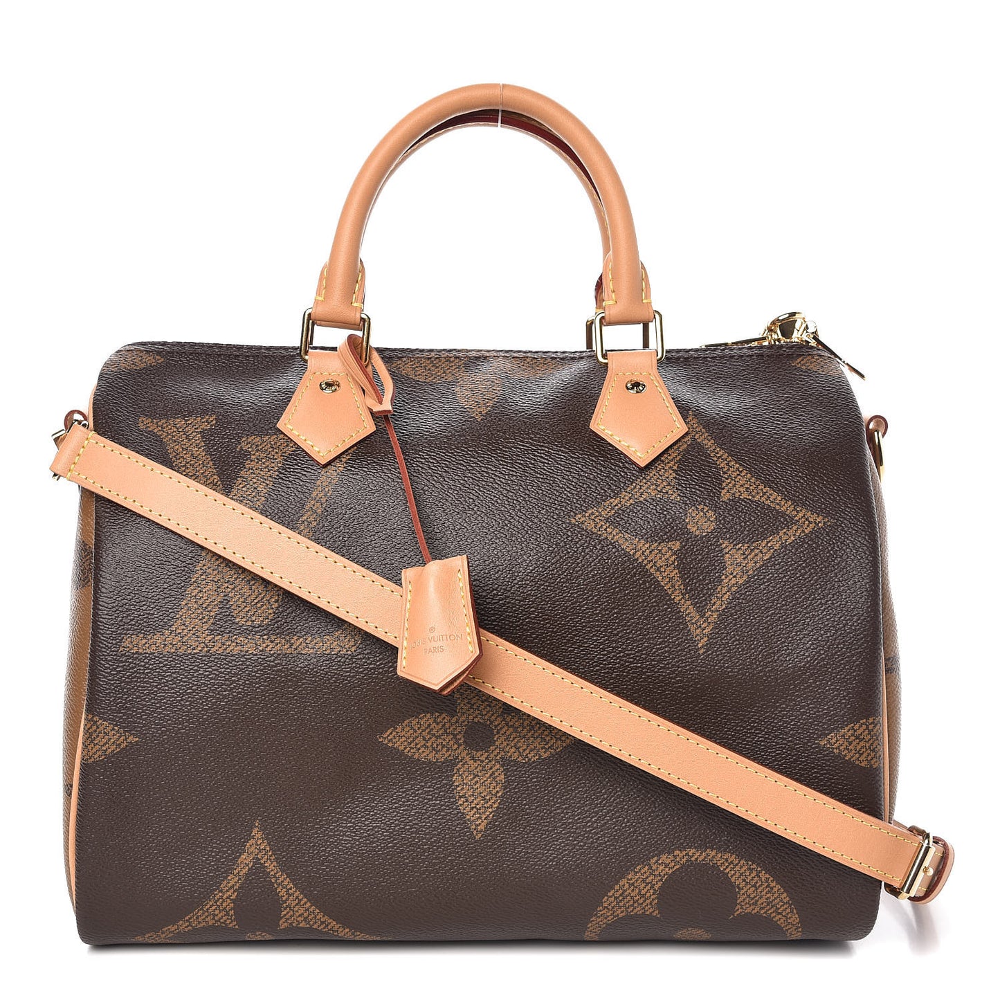 Reverse Monogram Giant Speedy Bandouliere 30