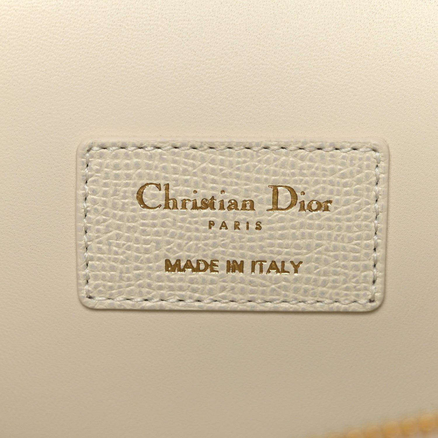 Christian Dior Grained Calfskin Large St. Honore Tote Latte 6 of 10