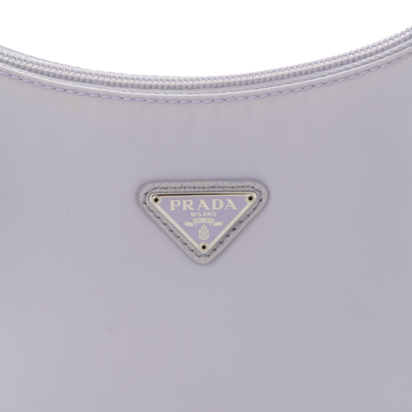 Re-Nylon Saffiano Mini Re-Edition 2000 Bag  Glicine