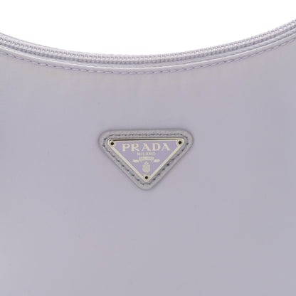 Prada Re-Nylon Saffiano Mini Re-Edition 2000 Bag  Glicine 8 of 12
