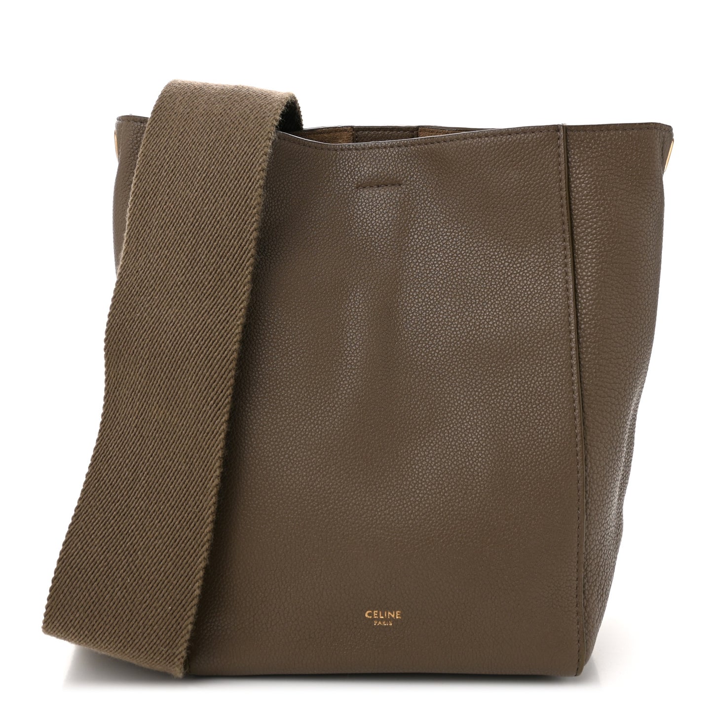 Soft Grained Calfskin Small Sangle Bucket Bag