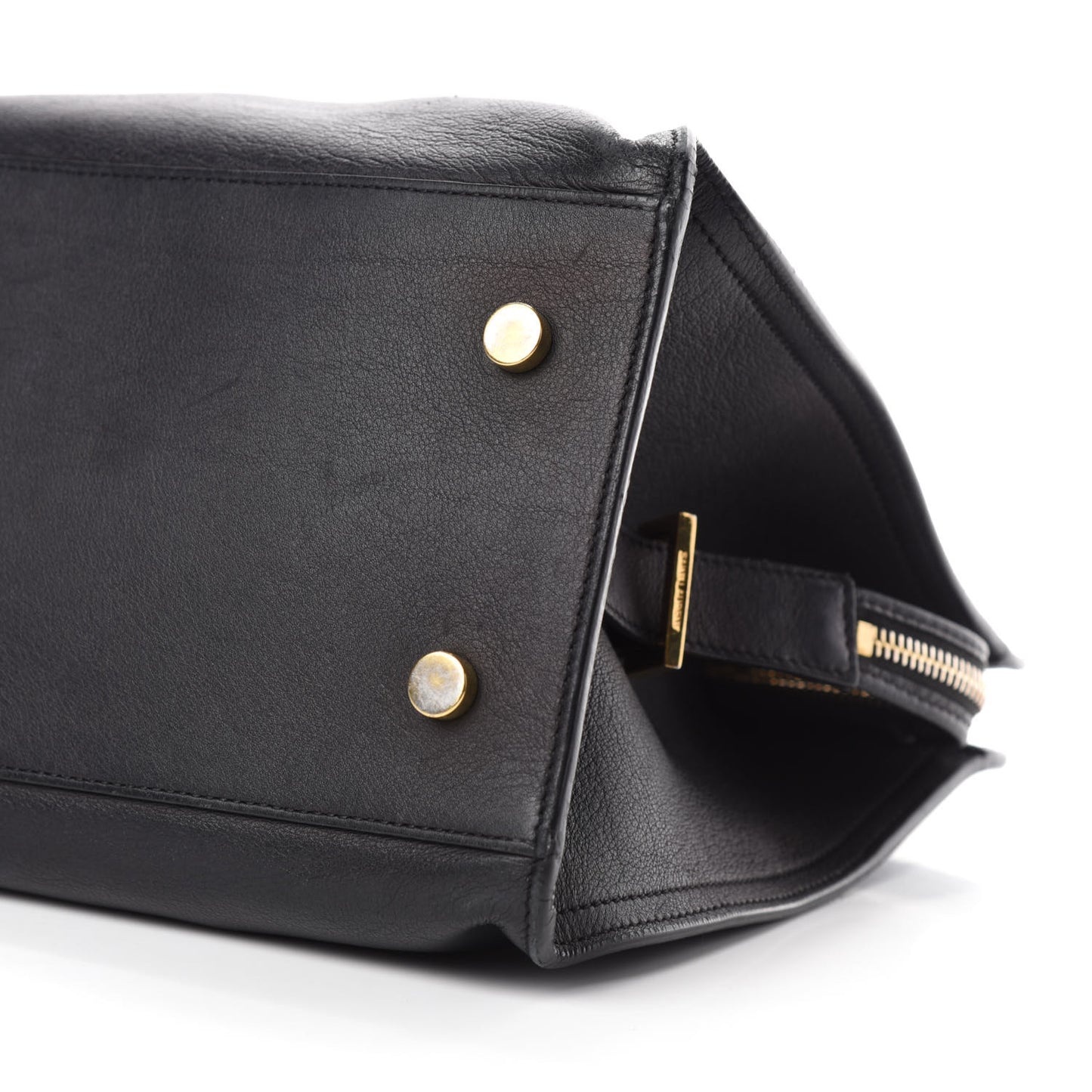 Smooth Calfskin Small Monogram Cabas Black