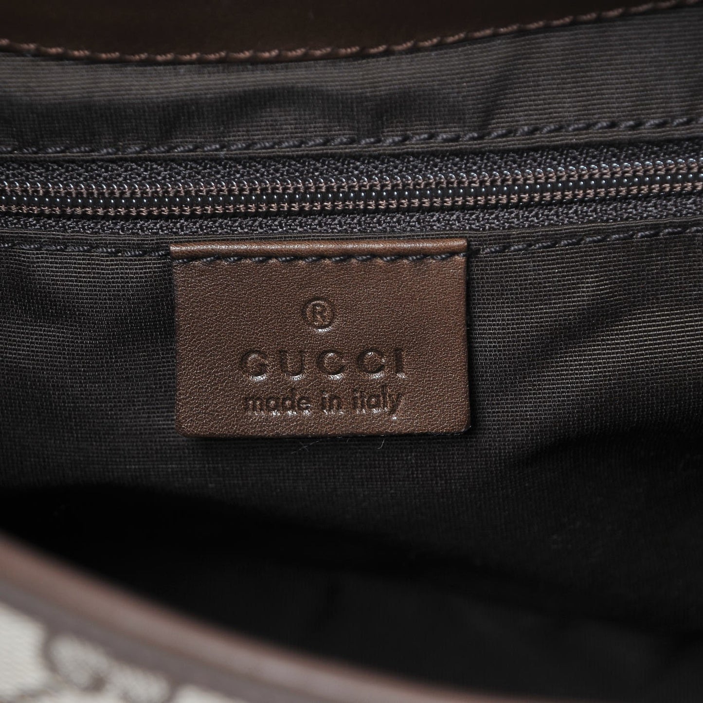 Monogram Shoulder Bag Brown